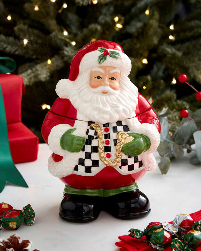 Santa Christmas Candy Jar